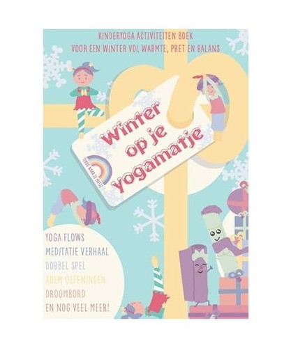 Winter yogamatje - op,