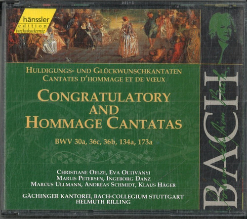 Bach congratulatory and - congratulatory,