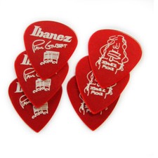 Ibanez B1000PG-CA - Paul Gilbert Signature Picks - rot, 6 Plektren, 1,00 mm