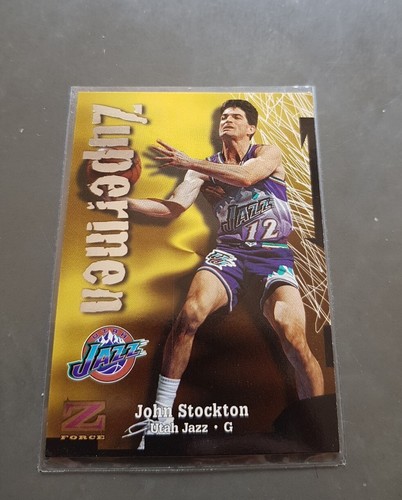John stockton nba card skybox - john,
