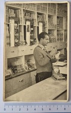 orig. Foto AK  Geschäft Tresen  Tante Emma Laden