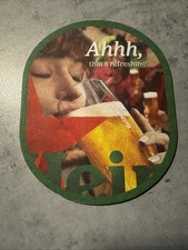 Bierdeckel Coaster Beermat Heineken - Ahhh. That‘s Refreshing! Ireland