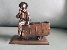 EISENKUNSTGUSS FIGUR BERGMANN
