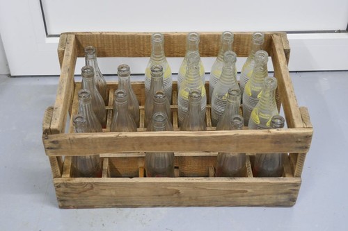 Alte limonade getränkekiste - limonade,