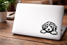 Teddy Hund Vinyl Aufkleber -