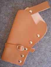 Cowgirl Cowboy Accessoire für Kostüm Verkleidung REVOLVERHALTER braun Leder? Met
