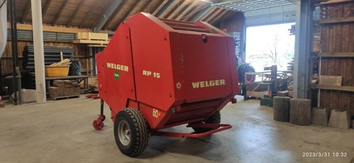 Welger rundballenpresse 15 - welger,