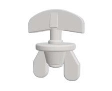 Feststeller Universal Stopper für Gardinen und Vorhänge 10, 20, 50, 100 Stück