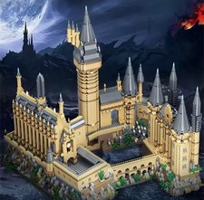 Hogwarts Schloss Bausteine Harry Potter 6000+ mit Licht + 4 Figuren 