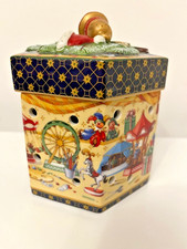 Sehr selten Villeroy & Boch Spielzeugladen Teelicht Weihnachten Spielzeuge Zelt