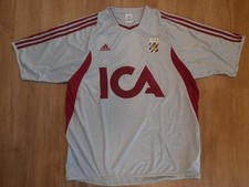 Adidas Vintage Trikot I.F.K. Göteborg Göteburg Fußball  Shirt Größe 2XL Grau ICA