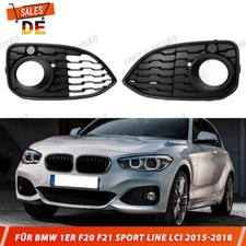 Lüftungsgitter Nebelscheinwerfer Grill Für BMW 1er F20 F21 Sport Line LCI 15-18