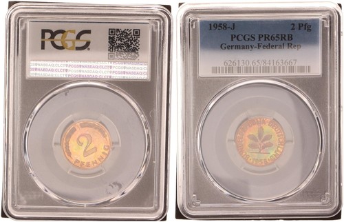 Brd pfennig 1958 25 - ,
