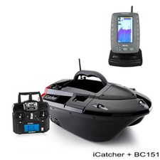 BearCreeks iCatcher Carp Fishing Bait Boat Futterboot Bateau amorceur Combo Set