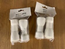 IKEA: Deci, Gardinenstangen Enden, Holz Weiß, 4 Stück, Dekorenden