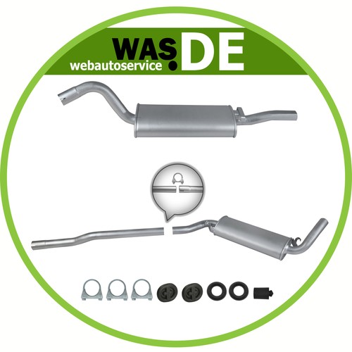 Auspuffanlage auspuff audi - auspuffanlage,