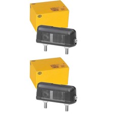 2x HELLA KENNZEICHENLEUCHTEN