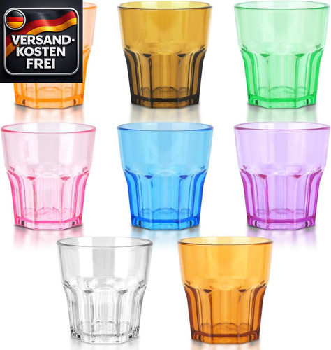 Kinderbecher kunststoff set - set, 8