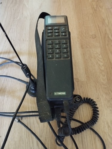 Altes autotelefon von siemens - autotelefon,