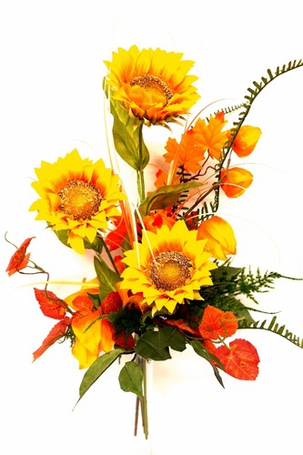 Künstliche sonnenblumen - künstliche,