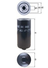 MAHLE Oil Filter For DAF IVECO