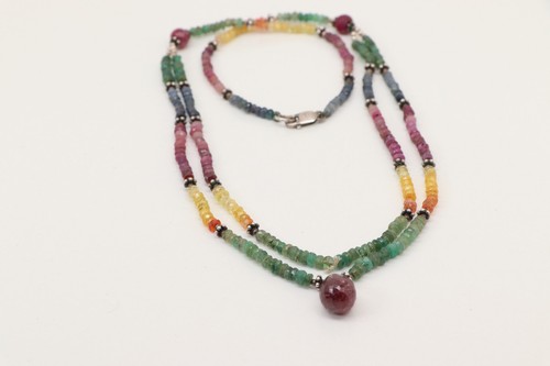 Kette rubin smaragd - kette, rubin-smaragd-saphir