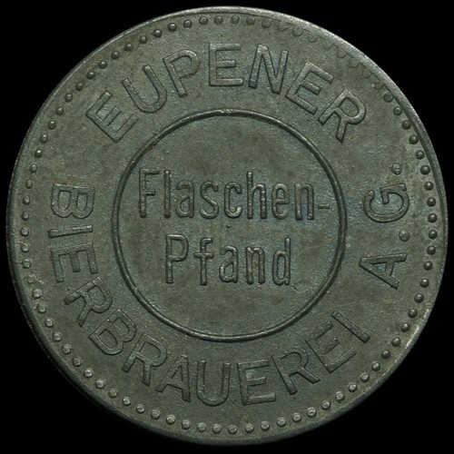 Biermarke pfennig eupener - biermarke:, 10