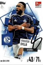 Moussa Sylla  SCHALKE 04  MATCH ATTAX 2025/26 original signiert-Nr:306-25/26-