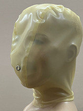 *** LATEXTIL *** - Latexmaske "Breath-SimO" - breath play mask - NEU