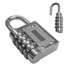 Zahlenschloss Vorhängeschloss 4x einstellbarer Zahlencode