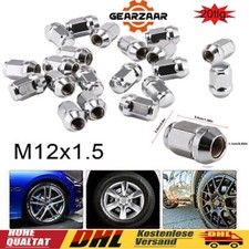 20x Radmuttern Zink M12x1,5 Kegelbund 35mm SW19 für Mazda Honda Toyota Opel