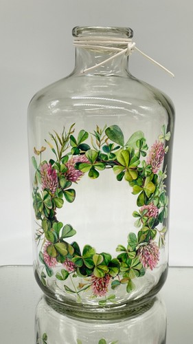 Spardose sparflasche aus glas - spardose,
