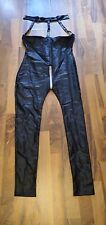 Damen Catsuit Overall Body ZIP Wetlook Lack Leder Dessous Reizwäsche Sexy SALE%%