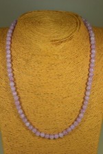 KUNZIT KETTE COLLIER 155ct.! A Edelstein Schmuck Heilstein Halskette Echtschmuck