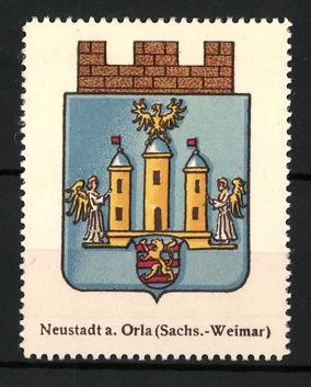 Reklamemarke neustadt orla - neustadt,