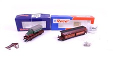 2 tlg. ROCO Rungenwagen 56024 DR 61-48-46 & LKW 46250 Erzwagen DB Spur H0 OVP