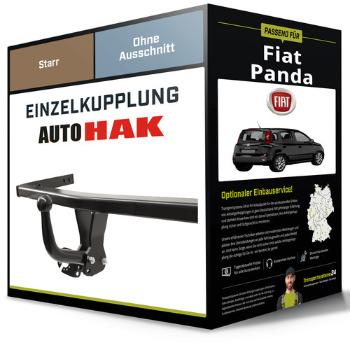 Starre anhängerkupplung für - anhängerkupplung,