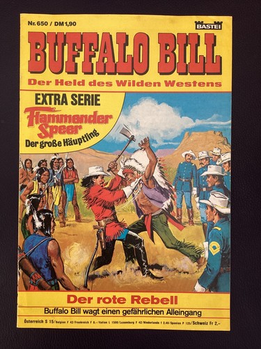 Bastei comic buffalo - comic, bill