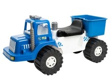 Polizei-Streifenwagen Spielzeug Polizeiwagen Kinderfahrzeug Sitzbagger Spielzeug