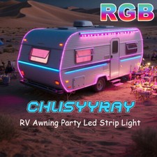 Waterproof RV Awning Party RGB