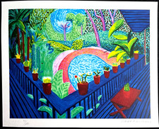 David Hockney - Lithographie