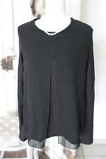 TIGHA Bluse, Tunika, Gr. S, schwarz orig. neuwertig