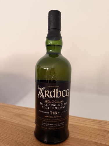 Ardbeg ten years old - ten,