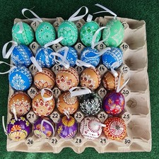 Sorbische Ostereier,  reine