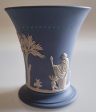 Wedgwood vase blau - blau, jasperware