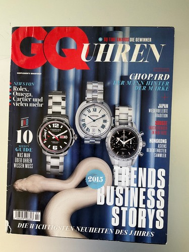 Uhren 2015 magazin - gq,