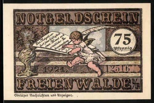 Notgeld freienwalde 1921 - 1921,, 75