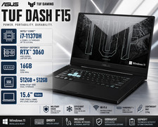 ASUS TUF Dash F15 | 15,6" |