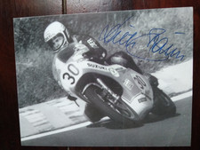 Autogrammkarte von Motorradweltmeister 1970+73 Dieter Braun handsigniert