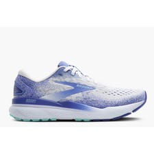 Brooks Ghost 16 Women white amparo blue Laufschuhe Joggingschuhe Damen